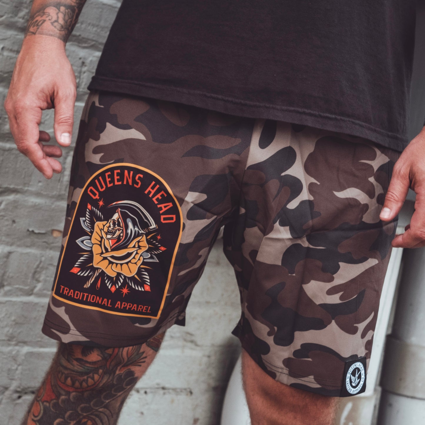 “REAPER” ATHLETIC SHORTS